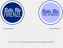 Tablet Screenshot of caffebellablu.com